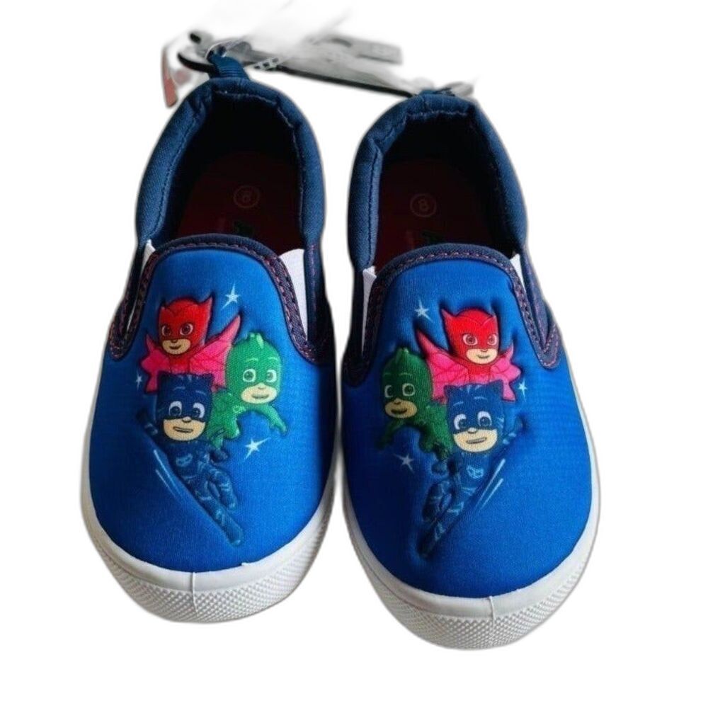 Pj mask kids slip on shoes Size 6 toddler. New